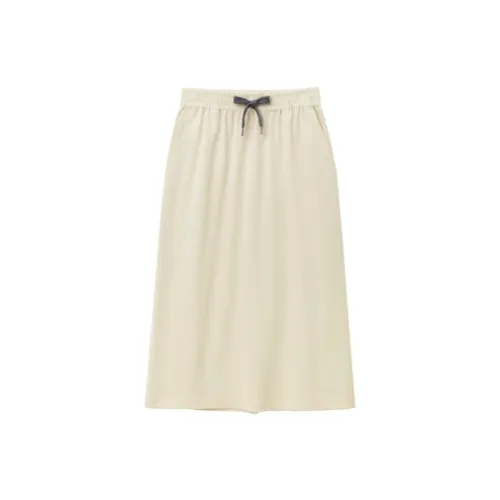 OVV Хаки Однотонный 16 Женские Повседневные Длинные Юбки