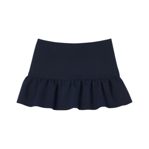Sandro Повседневные короткие юбки Женские Темно-синий