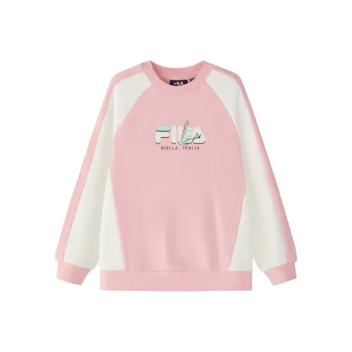FILA KIDS Свитшот Свежий Розовый Подростки