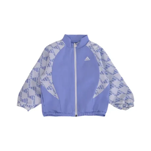 Adidas Куртки Пальто FW24 Фиолетовый Дети Возраст 3-7 лет