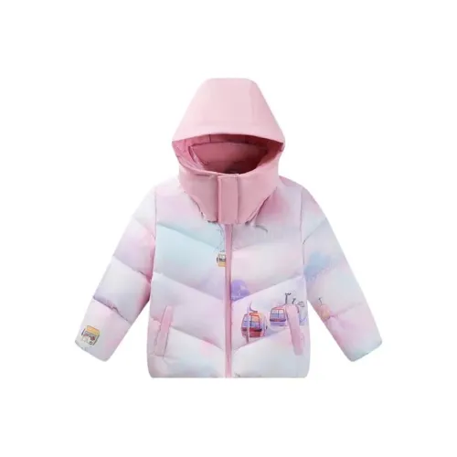 Antakids Пуховик Сатин Розовый Детский Возраст 3-7 лет