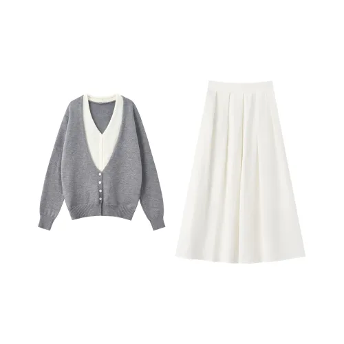 XUANSHU Женские комплекты с юбкой