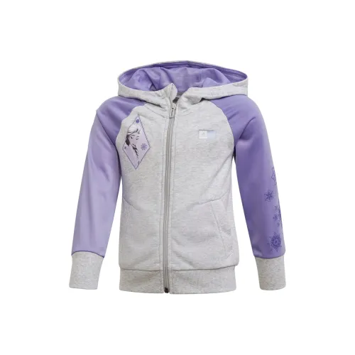 Adidas x Disney Frozen Коллекция Куртки и Пальто Светло-Серый Фотиния Светло-Фиолетовый Для детей 3-7 лет