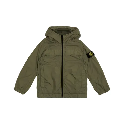 STONE ISLAND Куртки и пальто Армейский зеленый Детский