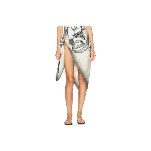 Jean Paul Gaultier Повседневные короткие юбки Женские Многоцветный