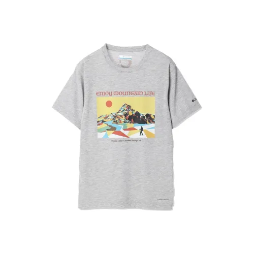 Columbia Светло-серый Kids T-рубашки