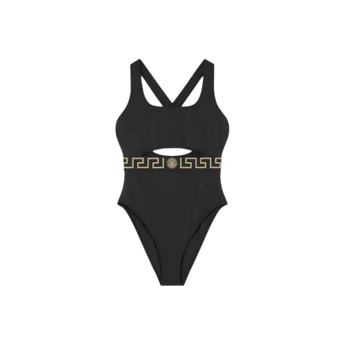 VERSACE Ван-Пис Купальник Женский Черный