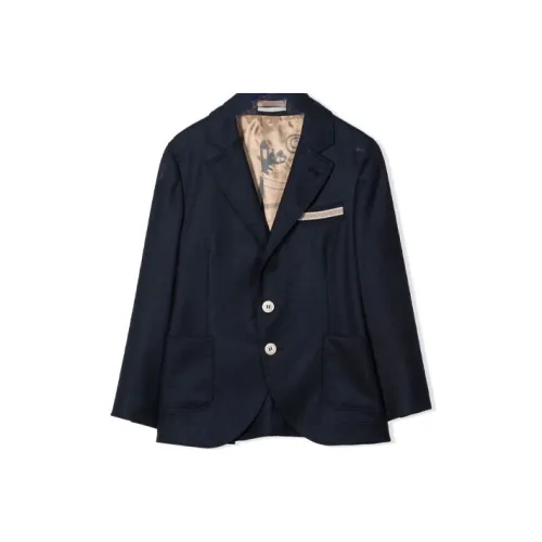 BRUNELLO CUCINELLI Темно-синий Kids Костюмы и пиджаки