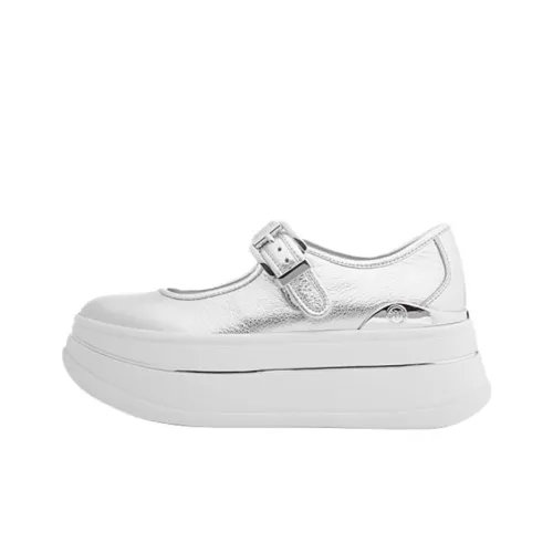 MICHAEL KORS Hayes Повседневная обувь 5,7 см Женская Серебряная