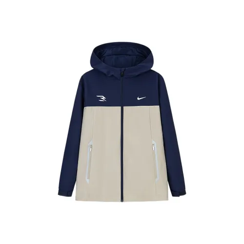 nike Куртки Пальто 3Brand Перо-серый Кофе Подростки