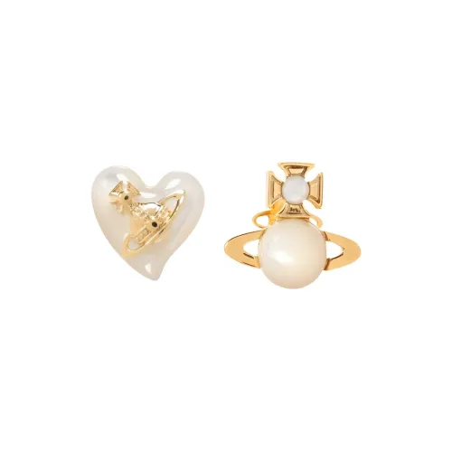 Vivienne Westwood Brass Earrings Женские Золото
