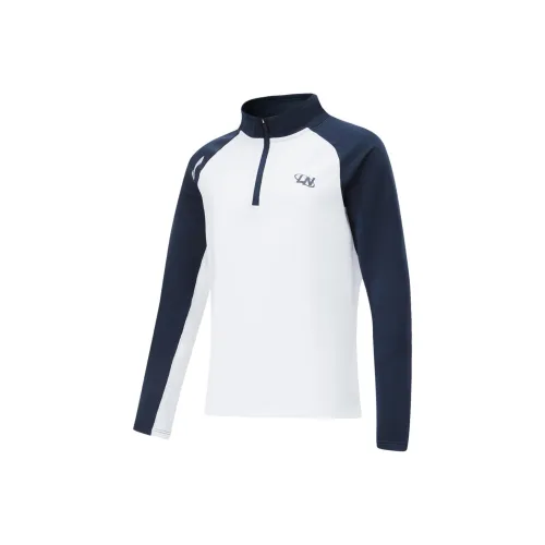 LINING YOUNG T-Рубашка Стандартная Белая Детская