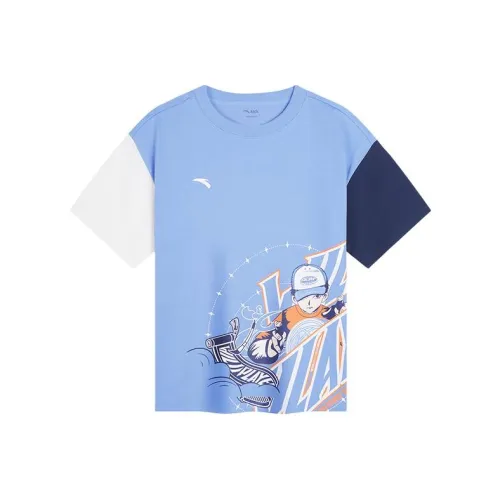 Antakids T-Shirt Васильковый Синий Детский