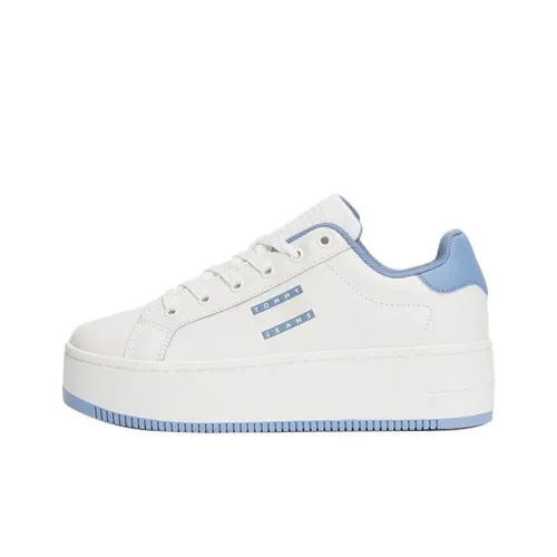 Tommy Hilfiger TRAINERS Низкие Кроссовки для скейтбординга Женские Белые