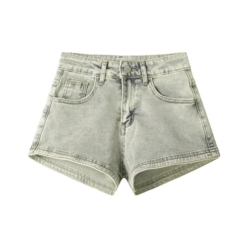 FLIM Джинсовые шорты Женские Винтажные синие