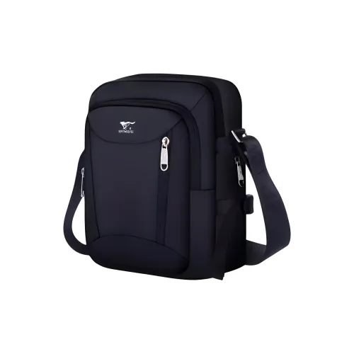 SEPTWOLVES Oxford Сумка через плечо Сумка на плечо Мужская Черная