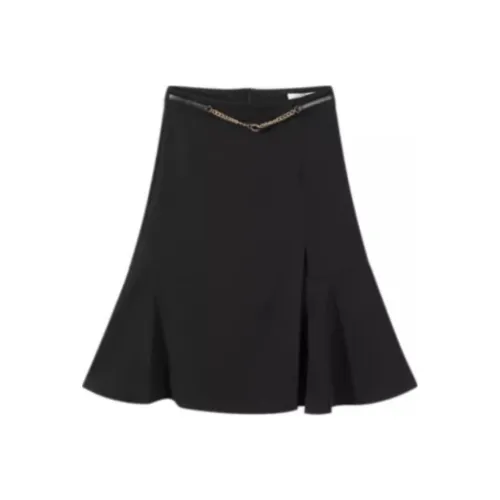 EICHITOO Повседневный Длинный Юбка Женские Черный