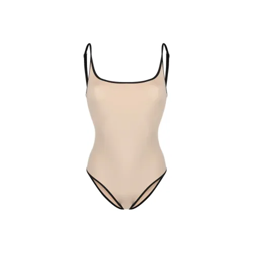 TOTEME One Piece Купальник Женский Светлый Бежевый
