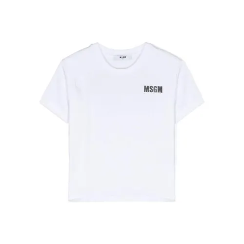 MSGM Белый KIDS T-рубашки