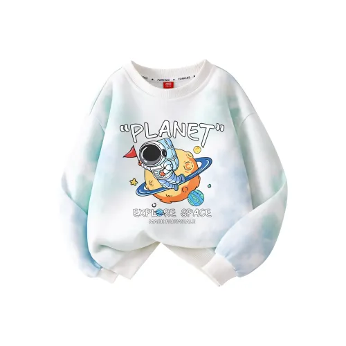 FAIRWHALE Толстовка Planetary Космический Синий Зеленый Детский