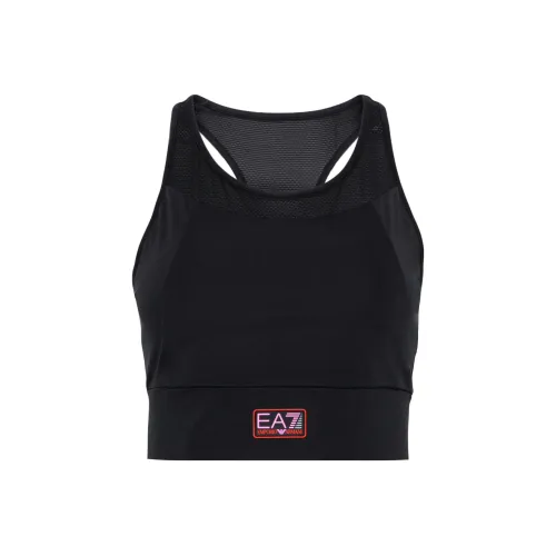 EMPORIO ARMANI EA7 Черное Женское Спортивное Белье