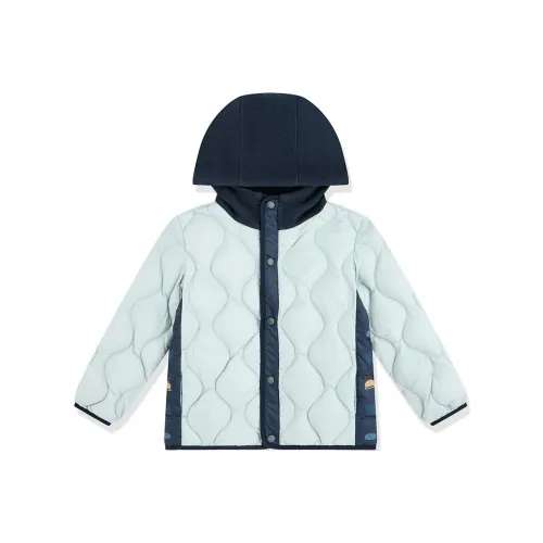 QIAODAN Хлопковый пуховик Snow Mist Серый для детей 3-7 лет