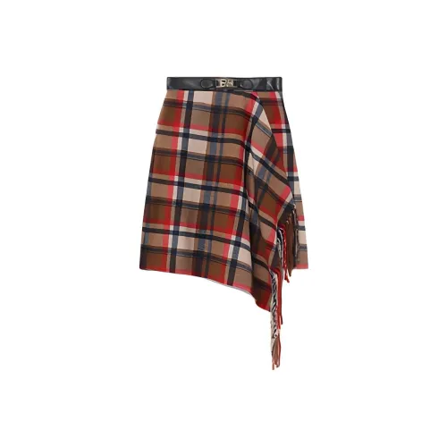 A BATHING APE Повседневные короткие юбки Женские Красный Коричневый