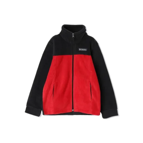 Columbia Куртки и Пальто Черный Красный Детский