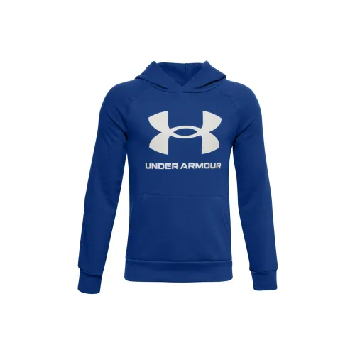 Under Armour Толстовка UA Rival Fleece Толстовка Синяя Детская