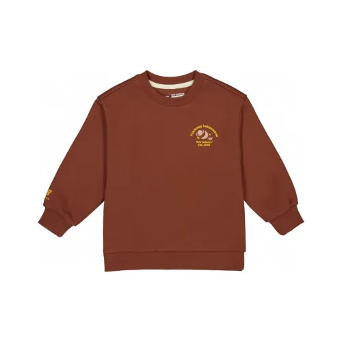 New Balance Свитшот Коричневый Детский