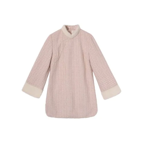 JK&JS Светло-розовый Женские Ципао