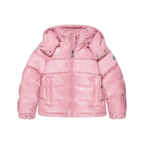 Moncler Розовый Kids Утеплённые куртки