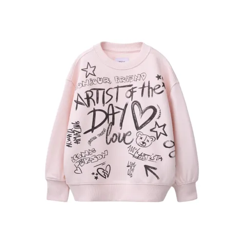 ZARA Свитшот SS25 Розовый для детей 3-7 лет