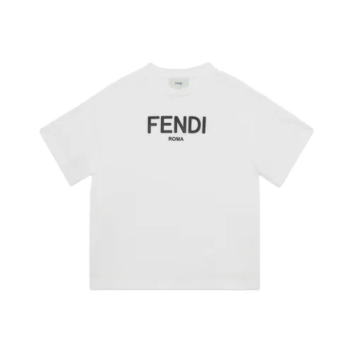 FENDI Белая Kids T-рубашка