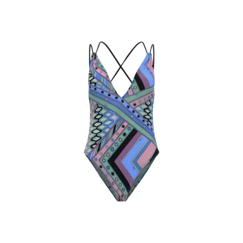EMILIO PUCCI Ван-Пис Купальник Женский Многоцветный
