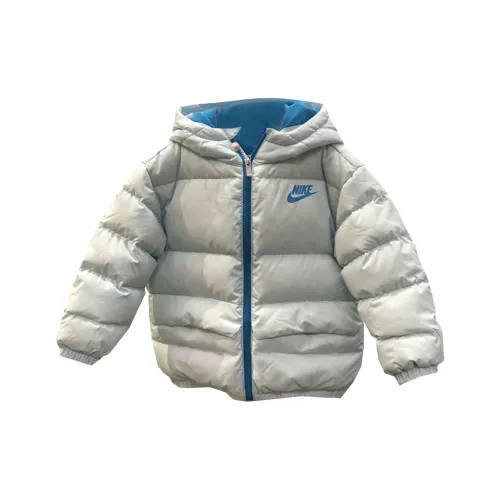 Nike Пуховик Светло-Синий для Детей Возраст 3-7 Лет