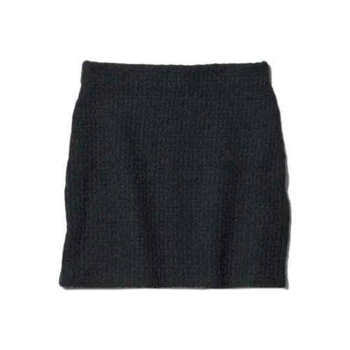 UNIQLO Повседневные короткие юбки Женские Черный