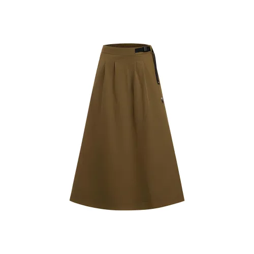 Under Armour Повседневная Длинная Юбка Женская Suburban Койот Коричневый