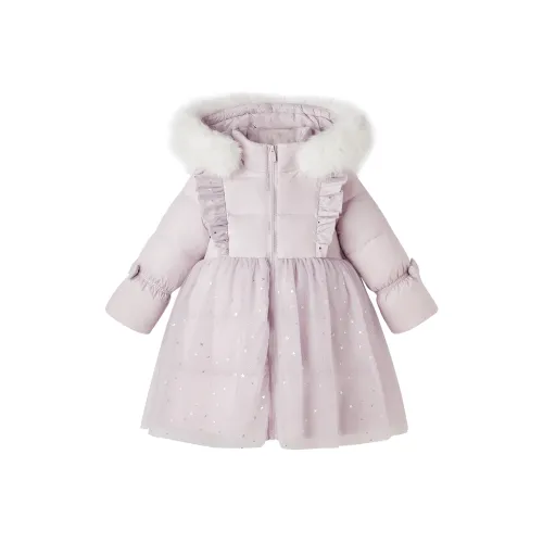 JELLYBABY Пуховик Фиолетовый для детей 3-7 лет