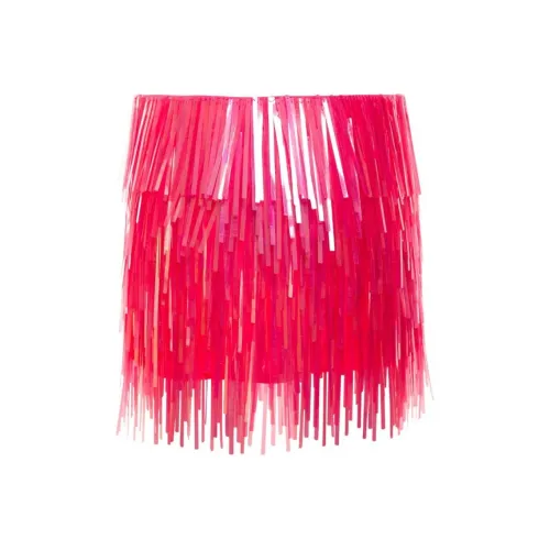 Спортивная повседневная короткая юбка для женщин цвет фуксия