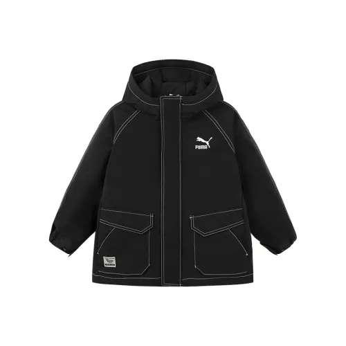 PUMA Down Jacket Sportstyle Series Черный Детский