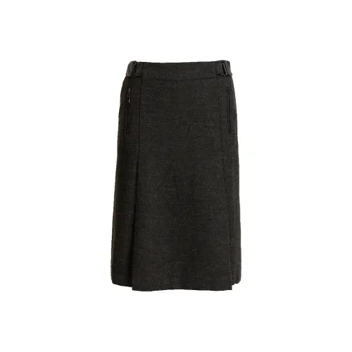 LIZZY Повседневные короткие юбки женские серо-зеленые