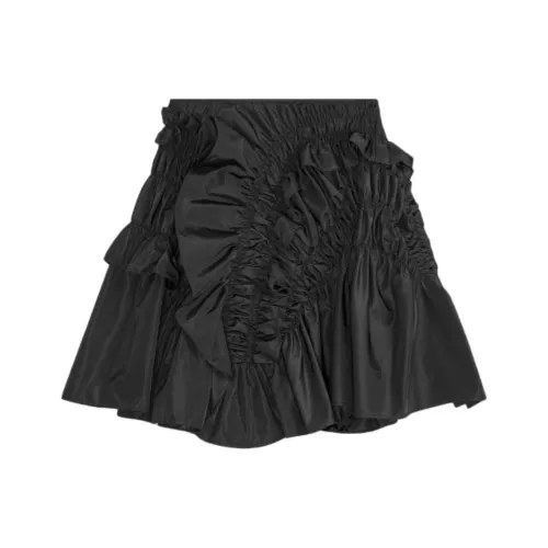 Cecilie Bahnsen SS25 Повседневные короткие юбки Женские Черный