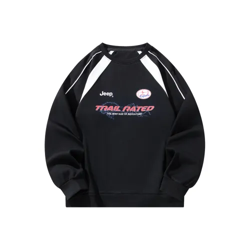 Jeep Байкер Стиль Свитшот Подростки