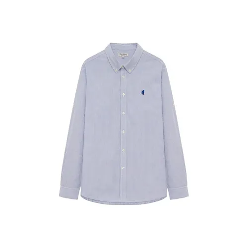 Teenie Weenie Men Темно-синяя унисекс рубашка