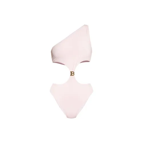 BALMAIN SS24 Ван-Пис Купальник Женский Розовый