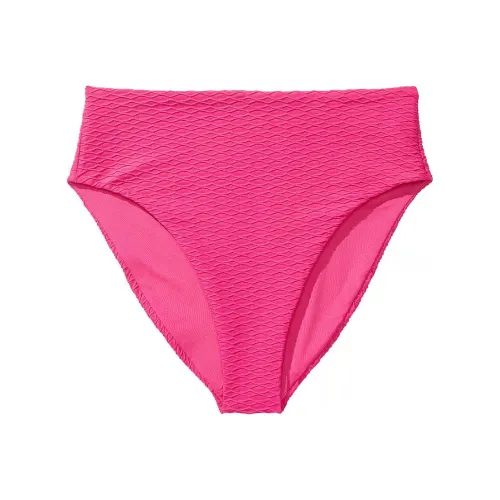 Victoria's Secret Розовый Mix Match Высокая Обхват талии Полное покрытие Бикини Низ FP Плавки Женские Розовый