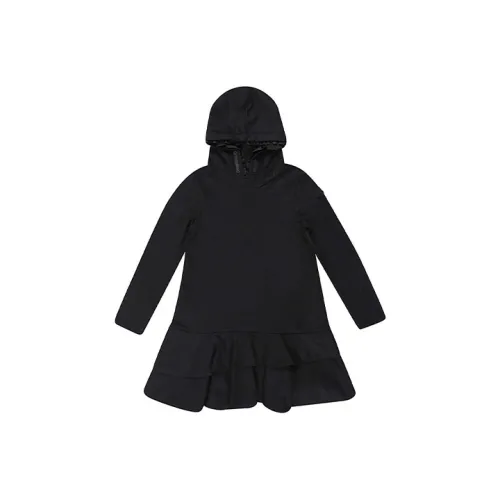 MONCLER Черные Платья для девочек