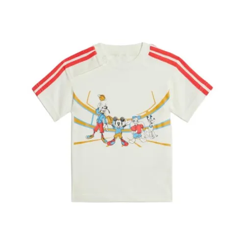 Adidas T-рубашка Детская одежда X Disney Микки Маус Tee Белый Детский