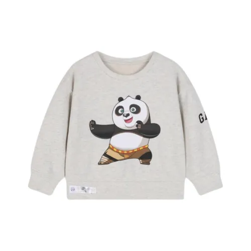 GAP совместный бренд x GONGFUXIONGMAO LIANMINGKUAN Толстовка для детей 3-7 лет